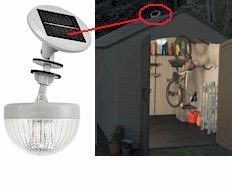 free shed solar light